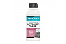 POLYVINE - DECORATORS SATIN VARNISH 500ML