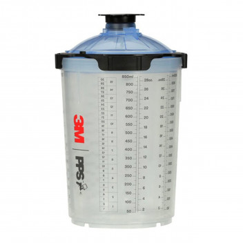 IAL 3M LARGE PAINT PREPARATION SYSTEM KIT FOR 125 MCRON 850ML CUP (50)