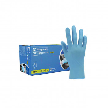 POLYCO NITRILLE POWDER FREE GLOVES SIZE LARGE (100 PER BOX)