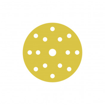 KENMA ZAI KZ-PREP GOLD SANDING DISC 150MM 15H P120 PK 50