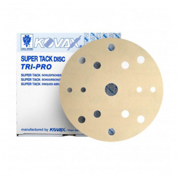 KOVAX ABRASIVE DISCS 152mm TRI PRO P120 TACK