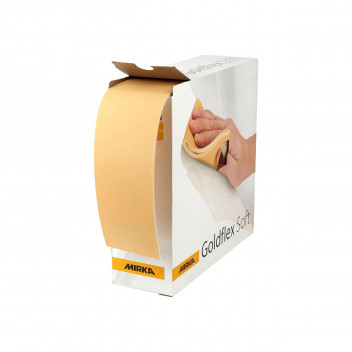 MIRKA P400 115MMx125MM GOLDFLEX SOFT PERFORATE