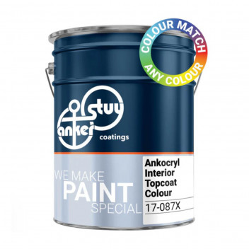 ANKER STUY INTERIOR TOPCOAT FLAT MATT (2-7% 10 LTRS)