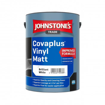 Cova Plus Vinyl Matt Brilliant White 5ltr