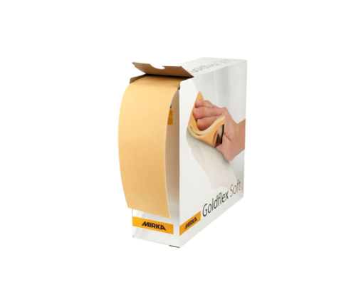 MIRKA P400 115MMx125MM GOLDFLEX SOFT PERFORATE