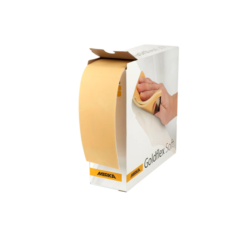 MIRKA P180 115MMX125MM GOLDFLEX SOFT PERFORATED ROLL